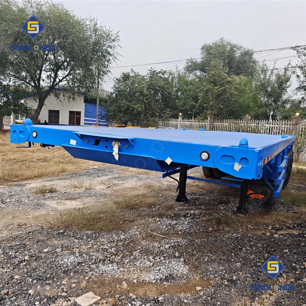 2-3 Axle Heavy Duty Side Wall Trailer Steel Equipment Semi Trailer for Flatbed/Container/Transport/Lowboy/Cargo/Dump/Truck/Flat Bed