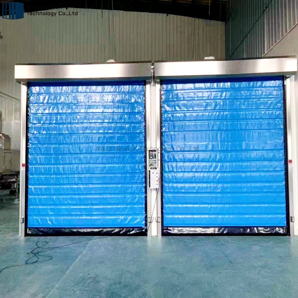 Cold Room Auto Rapid Action Roll up Freezer Door for Constant Temperature Warehouse