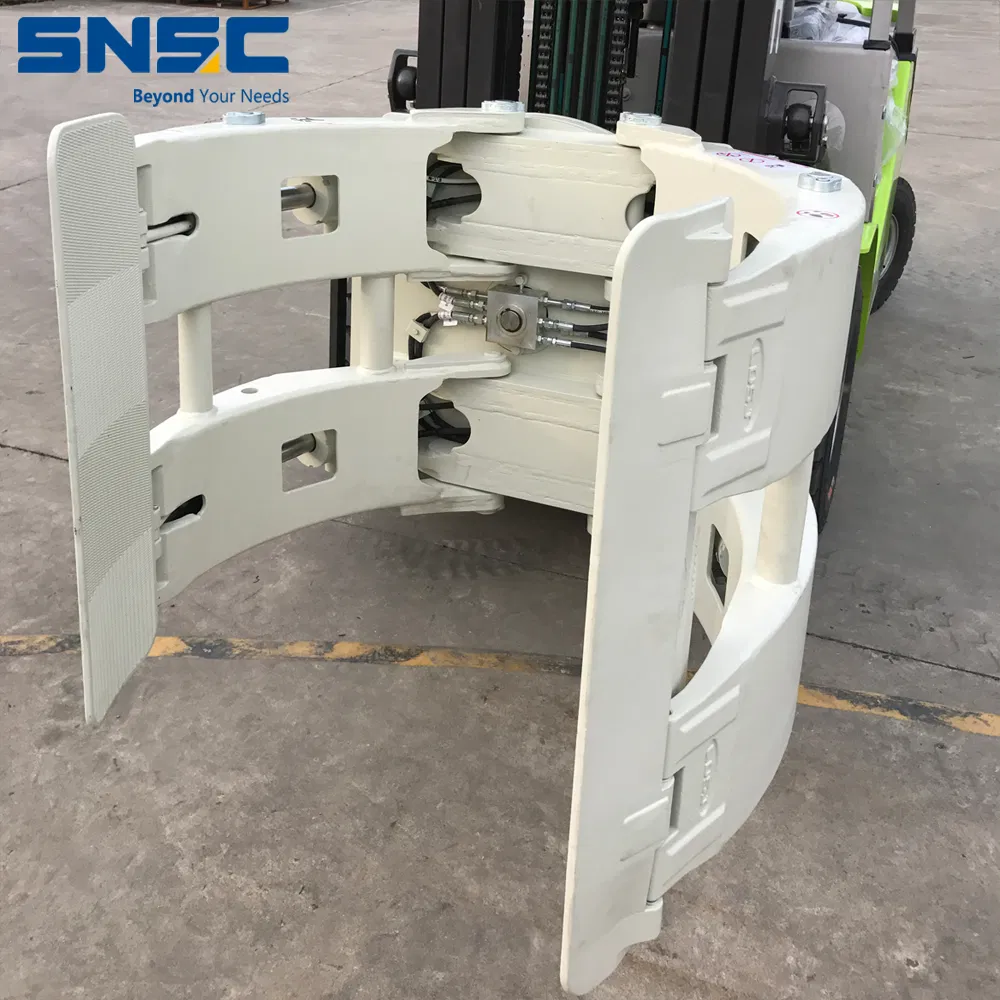 China 2ton Diesel Forklift Paper Roll Clamp Forklift with Japan Engine