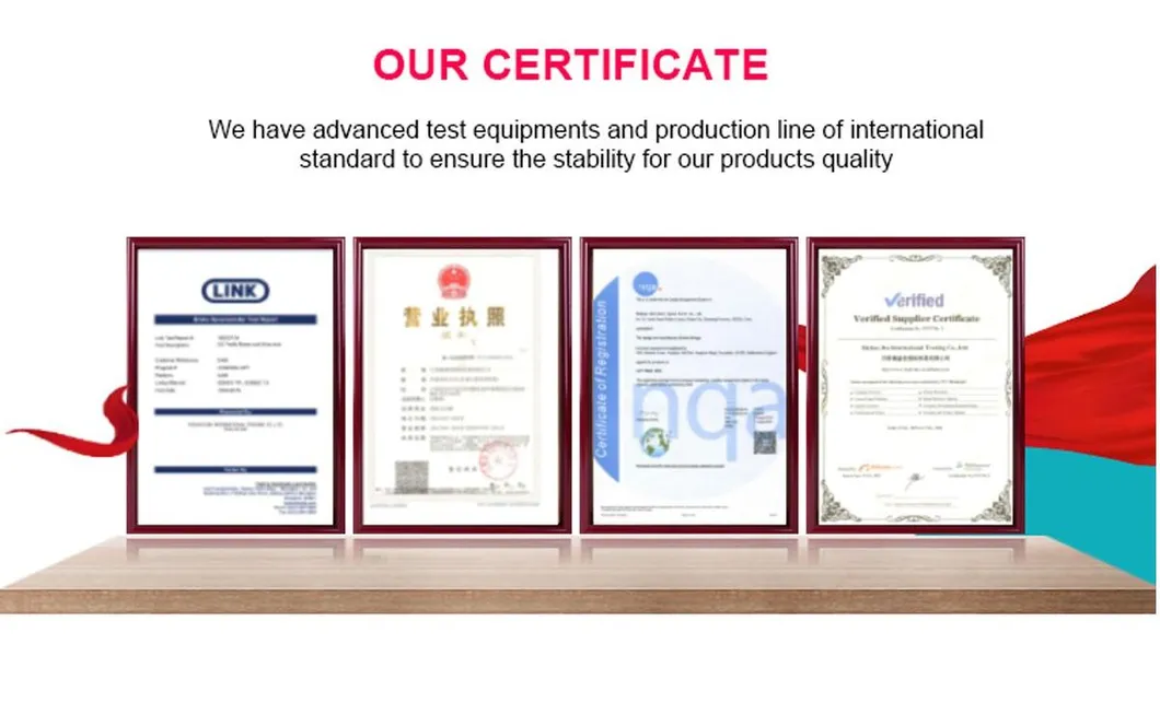 Certifications