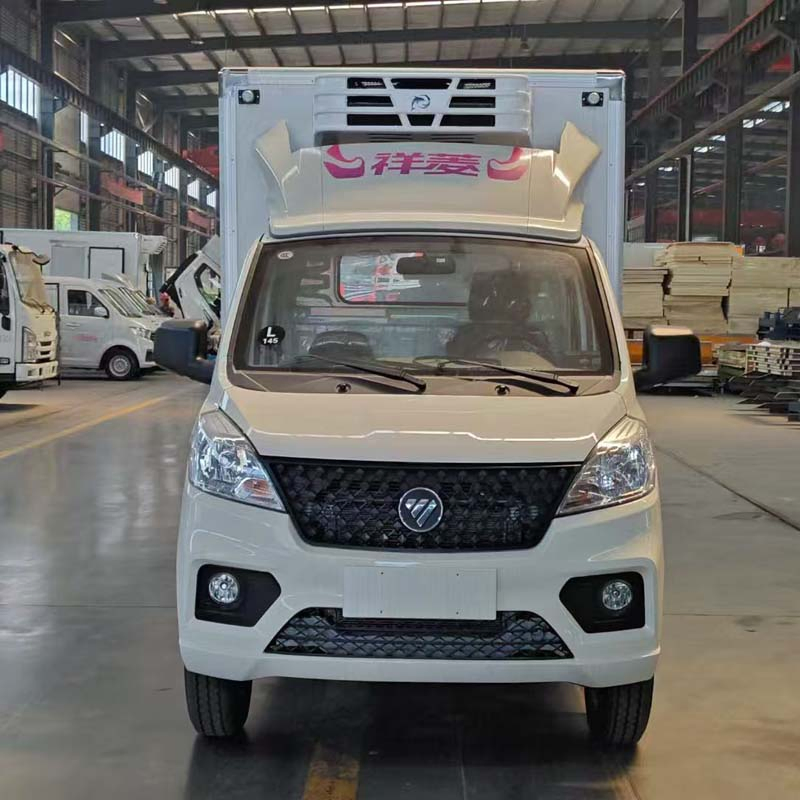 Clw Foton 4X2 Forland 131HP 5cbm Ice Cream Freezer Refrigerated Truck Box Freezer Van with Lifting Plate