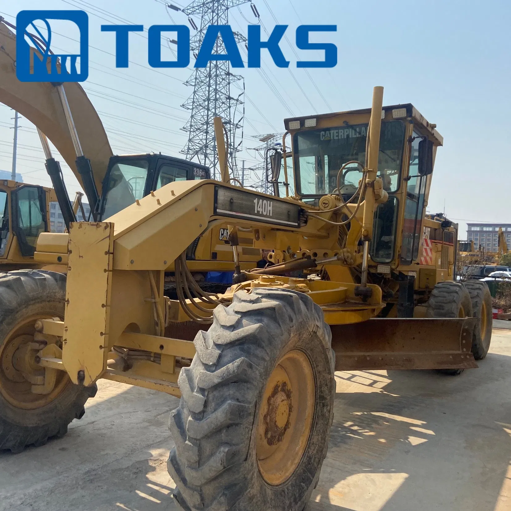 Original Used Secondhand Caterpillar Motor Grader 140h 140K 140g 140m 160h 120h 120K 12K 160K 16 Machine EPA CE in Stock Japan USA Ripper Blade China