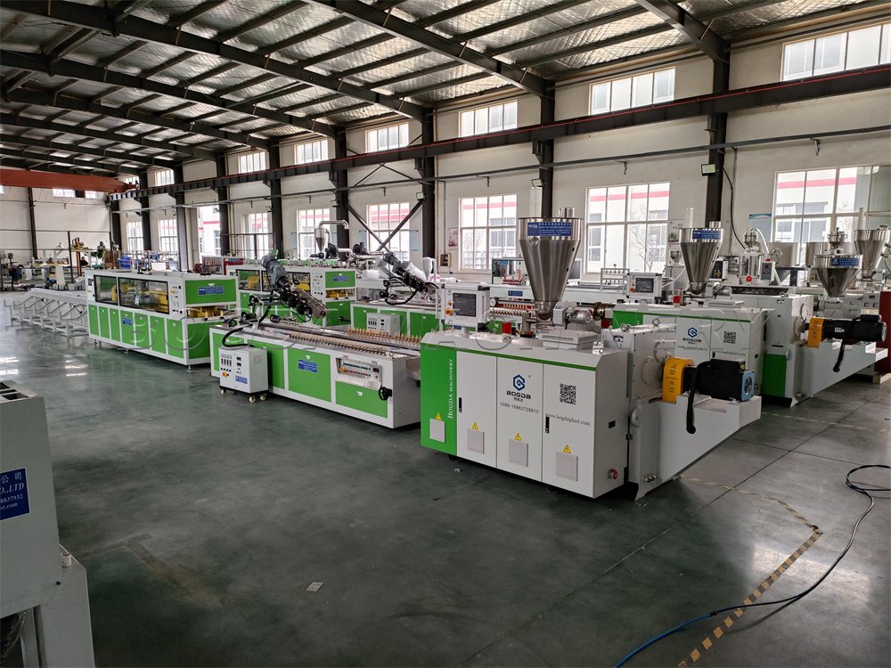 Bogda UPVC Profile Extrusion Machine Production Line Price