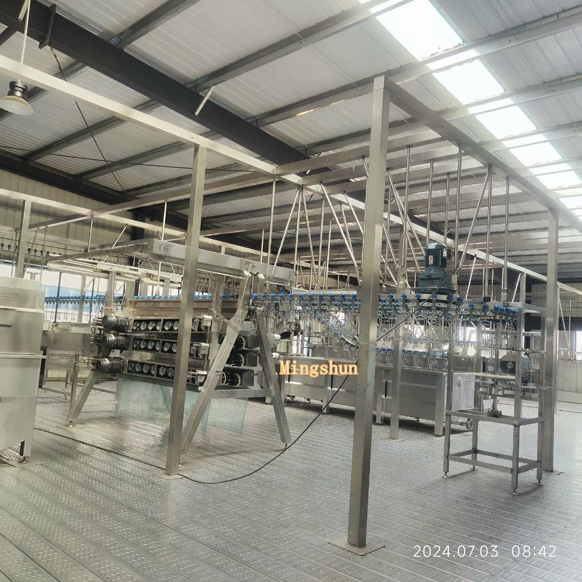 Advanced Poultry Processing Line for Efficient Chicken Slaughter