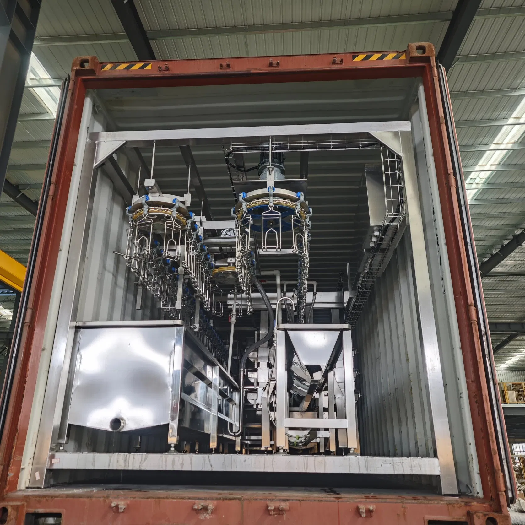 New Design 304 Stainless Steel Duck Goose Poultry Slaughter Equipment Chicken Turkey Killing Processing Line