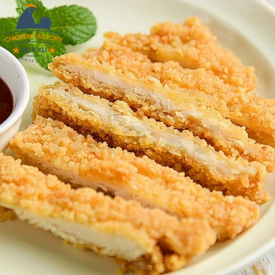 Wholesale Bulk Delicious Crispy Katsu Chicken Fillet Easy to Cook Convenient Chicken Food for Retailer