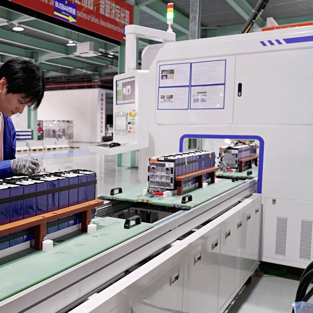 Lithium Ion Battery Module Pack Assembly Production Line of Solar Energy Storage Battery Making Machine