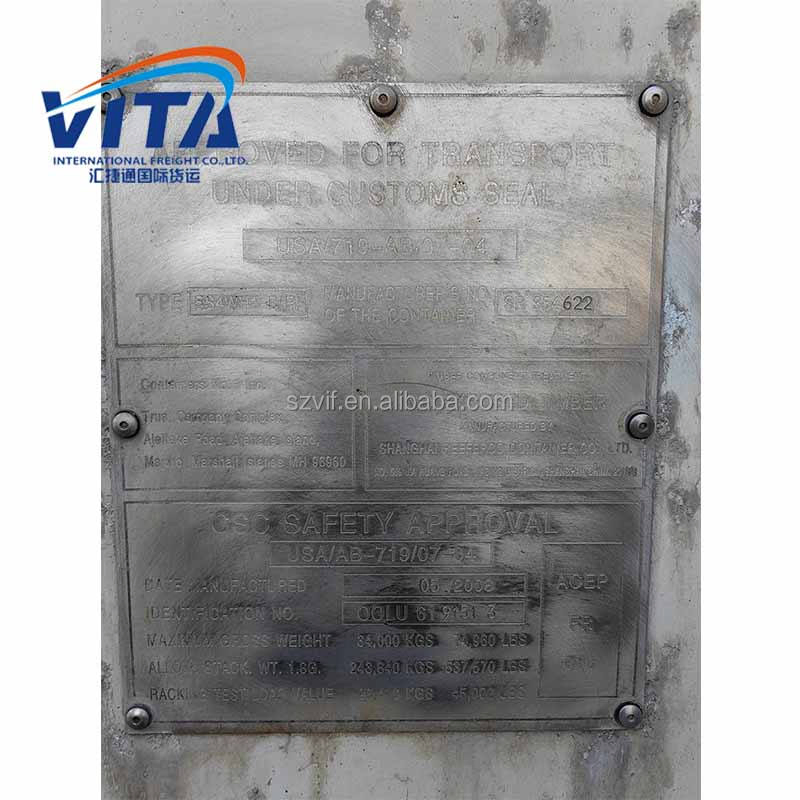 40 FT Used Reefer Sea Container From China Buy Quality Used Container for Sale