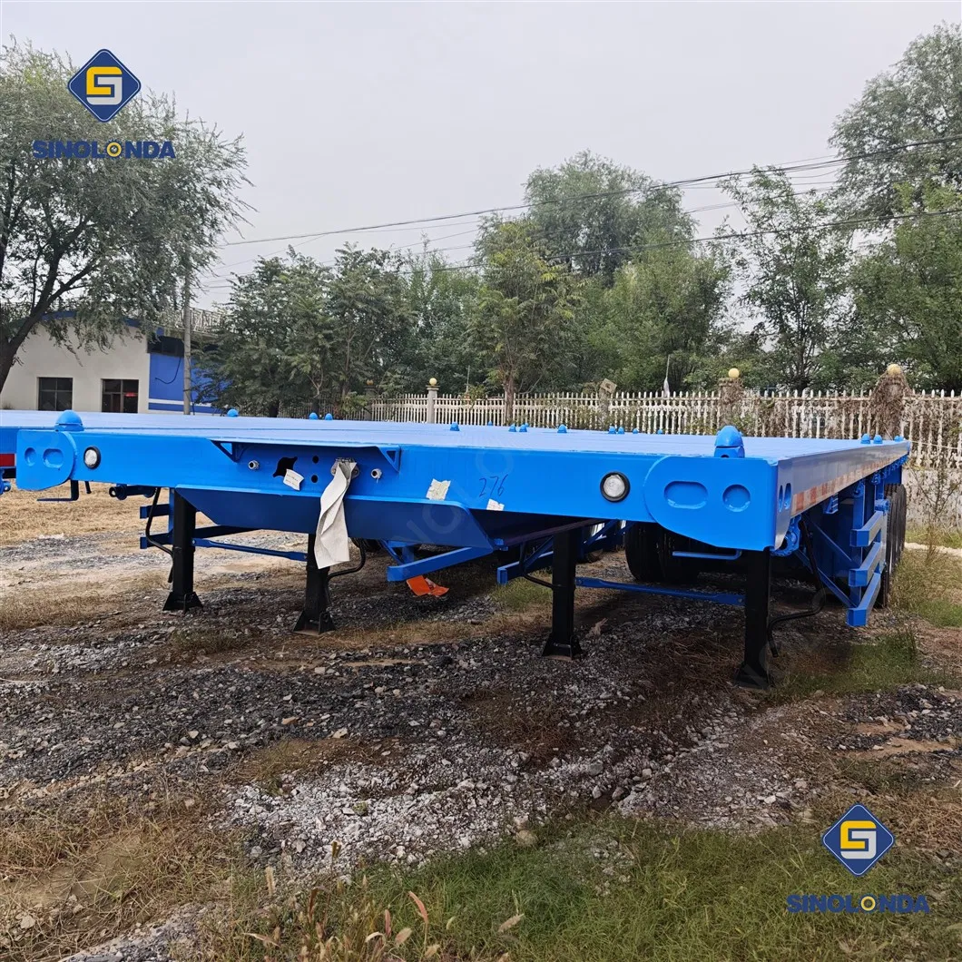 2-3 Axle Heavy Duty Side Wall Trailer Steel Equipment Semi Trailer for Flatbed/Container/Transport/Lowboy/Cargo/Dump/Truck/Flat Bed
