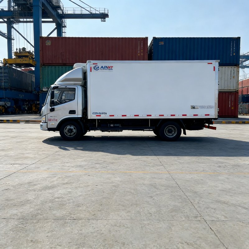 4.2m Reefer Truck for Fresh Food and Vegetable Cold Chain Delivery