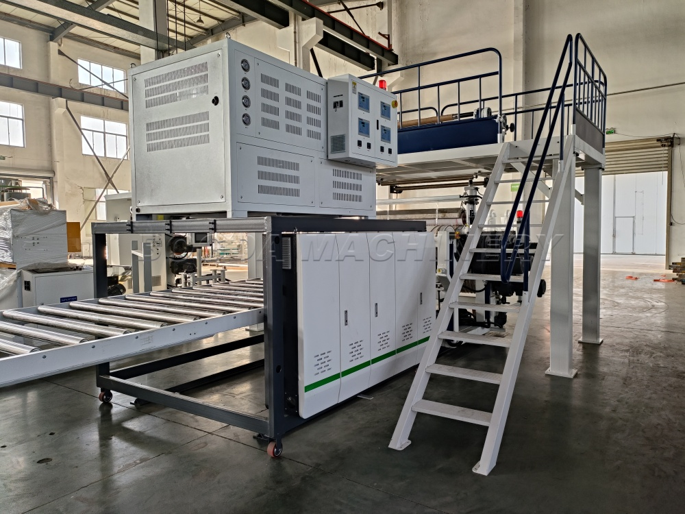 Bogda PVC Marble Sheet Board Production Line Plastic Faux Marble Wall Panel Extrusion Line