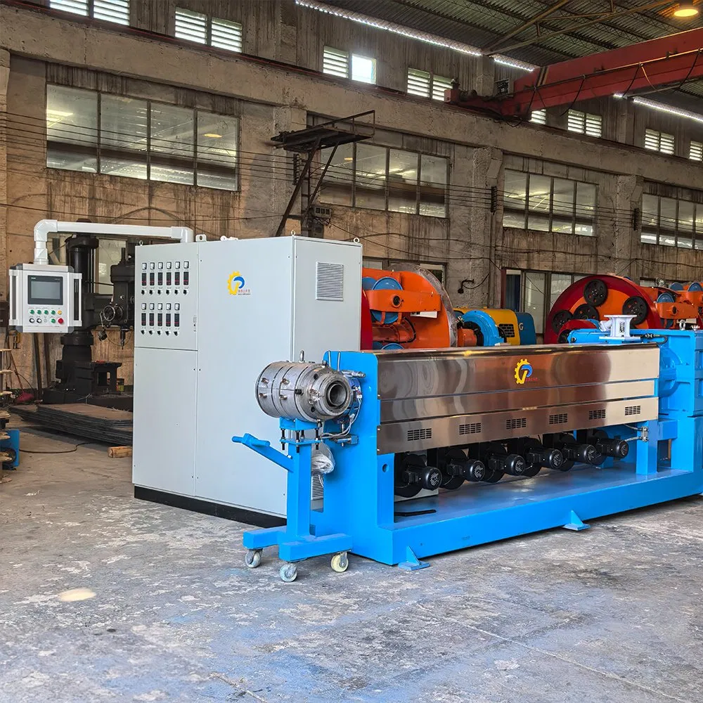 Chipeng Large Size Flexible Cord Electric Wire Cable Making Machine Insulation Sheathing Extrusion Line for PVC Cable Extrusion Production Line