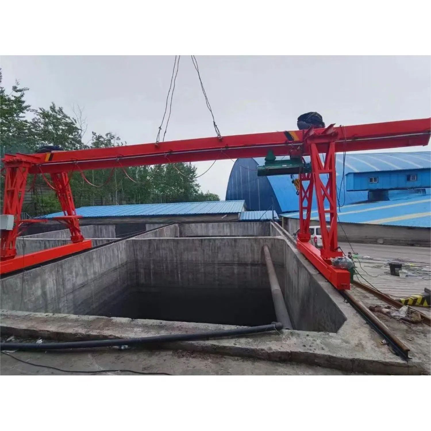 Gantry Crane Gantry Crane Gantry Crane Single Beam Gantry Crane Single Beam for Outdoor Cargo Handling