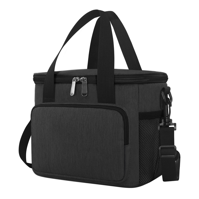 Heopono Fashion OEM ODM Custom 9L Grey Insulated Cooler Bag for Adults