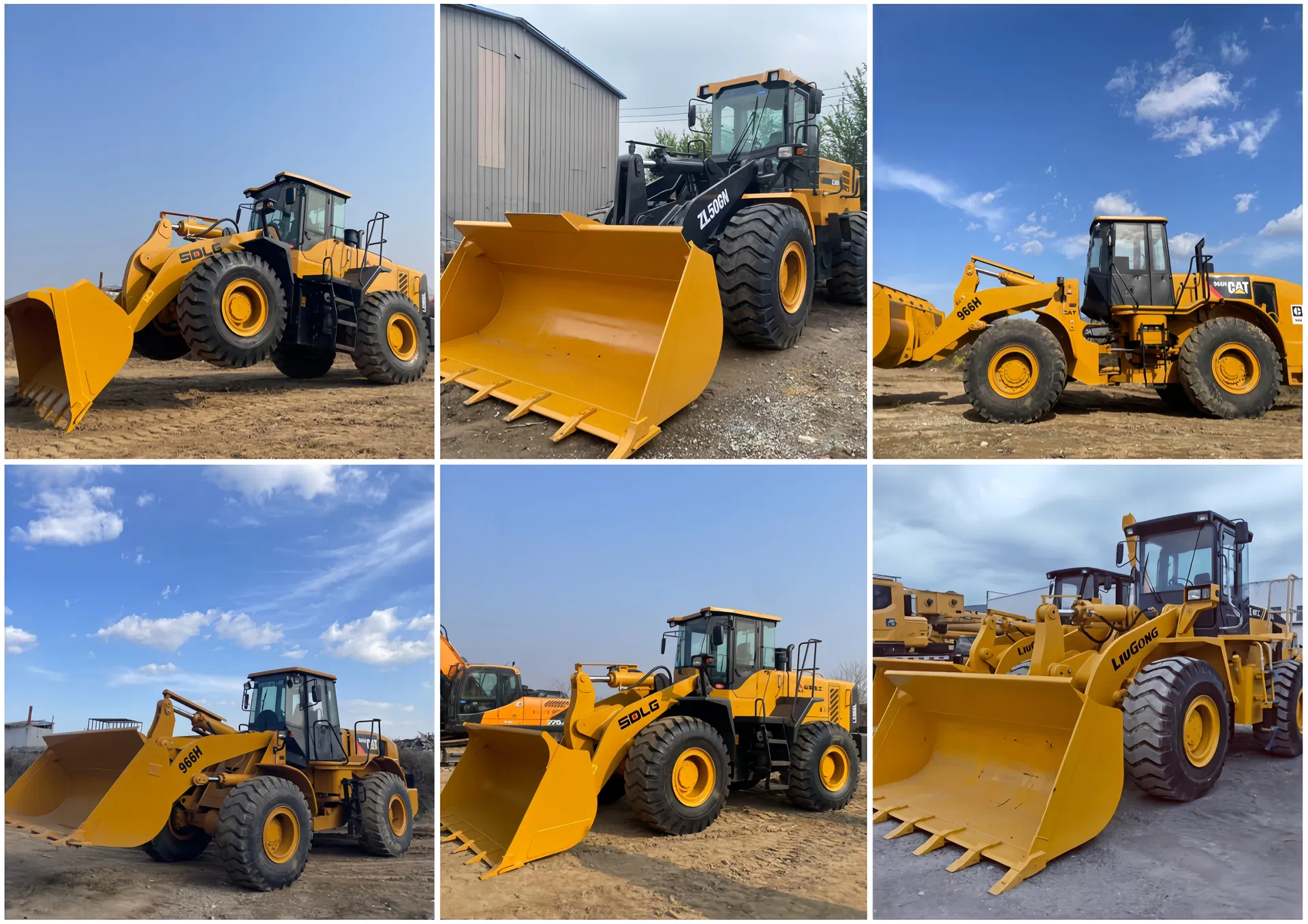 Used Wheel Loader Display
