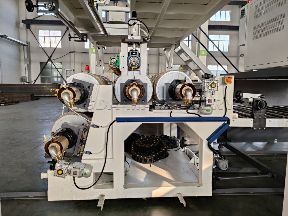 Bogda PVC Marble Sheet Board Production Line Plastic Faux Marble Wall Panel Extrusion Line