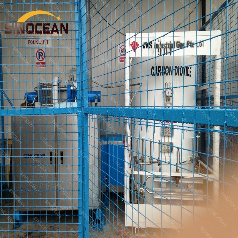 Fully Automatic Stainless Steel Dry Ice Block Machine Making CO2 Dry Ice Blocks