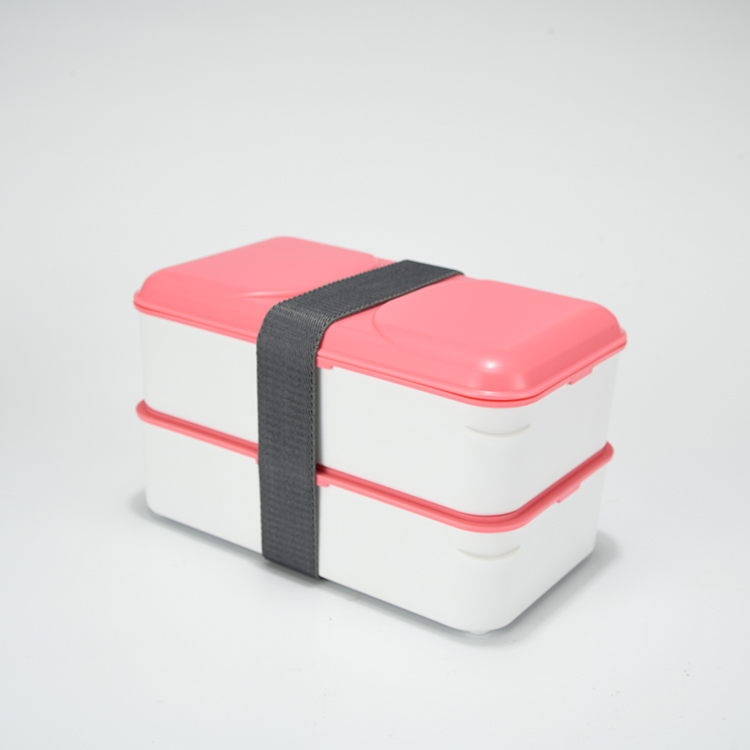 Eco-Friendly BPA-Free Layered Lunch Box for Meal Prep