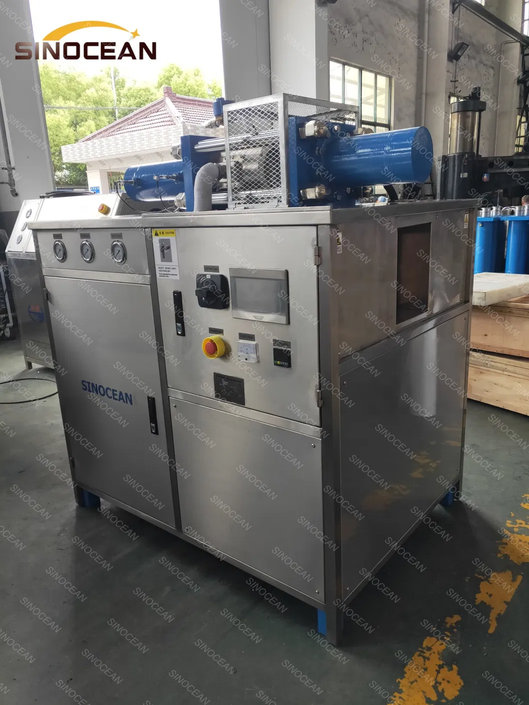 Dry Ice Block Machine View 2