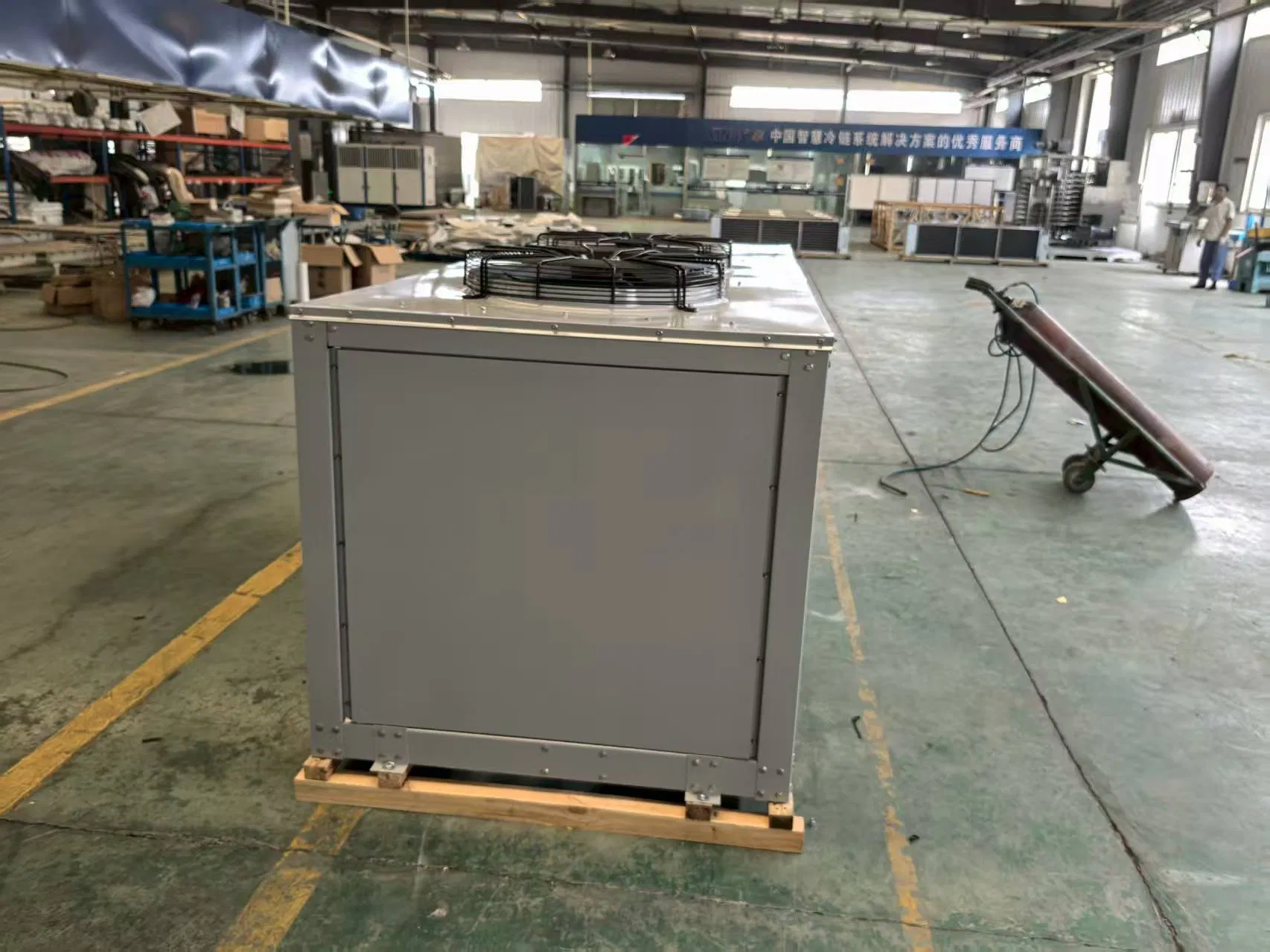 20 Feet Refrigerated Condensing Unit, Refrigeration Condensing Unit, Cold Room Condensing Unit, Bitzer Compressor Condensing Unit
