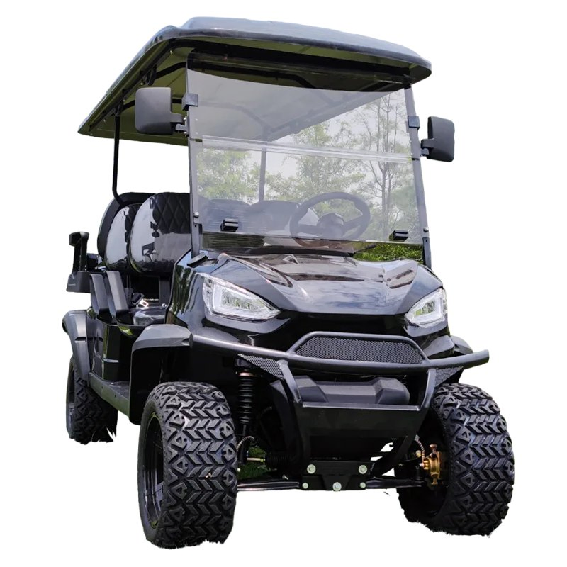 New Sightseeing RV Hotel Sales Department Real Estate Campus 5kw Electric Golf Cart