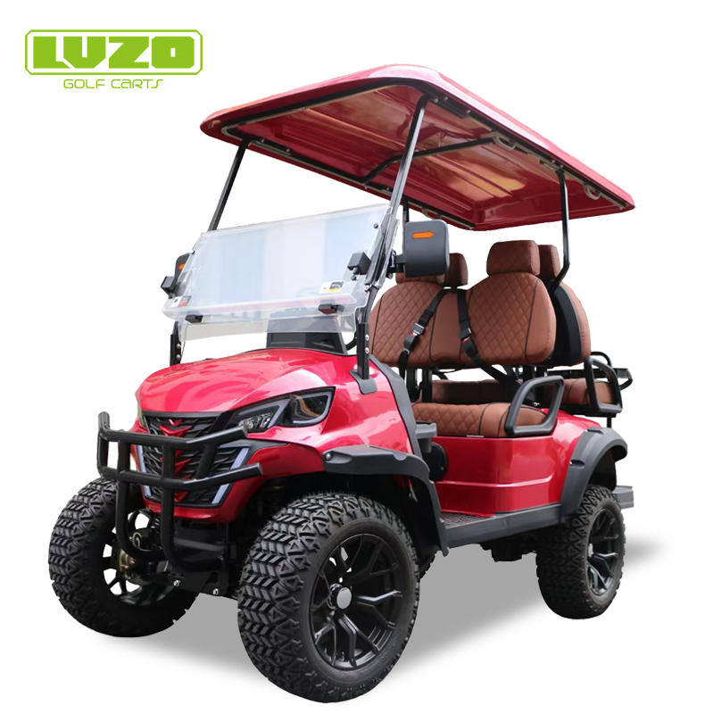 Electric/ Gas/Gasoline Four Seater 4 Seat Sightseeing Bus Club Car Golf Buggy Hunting Cart