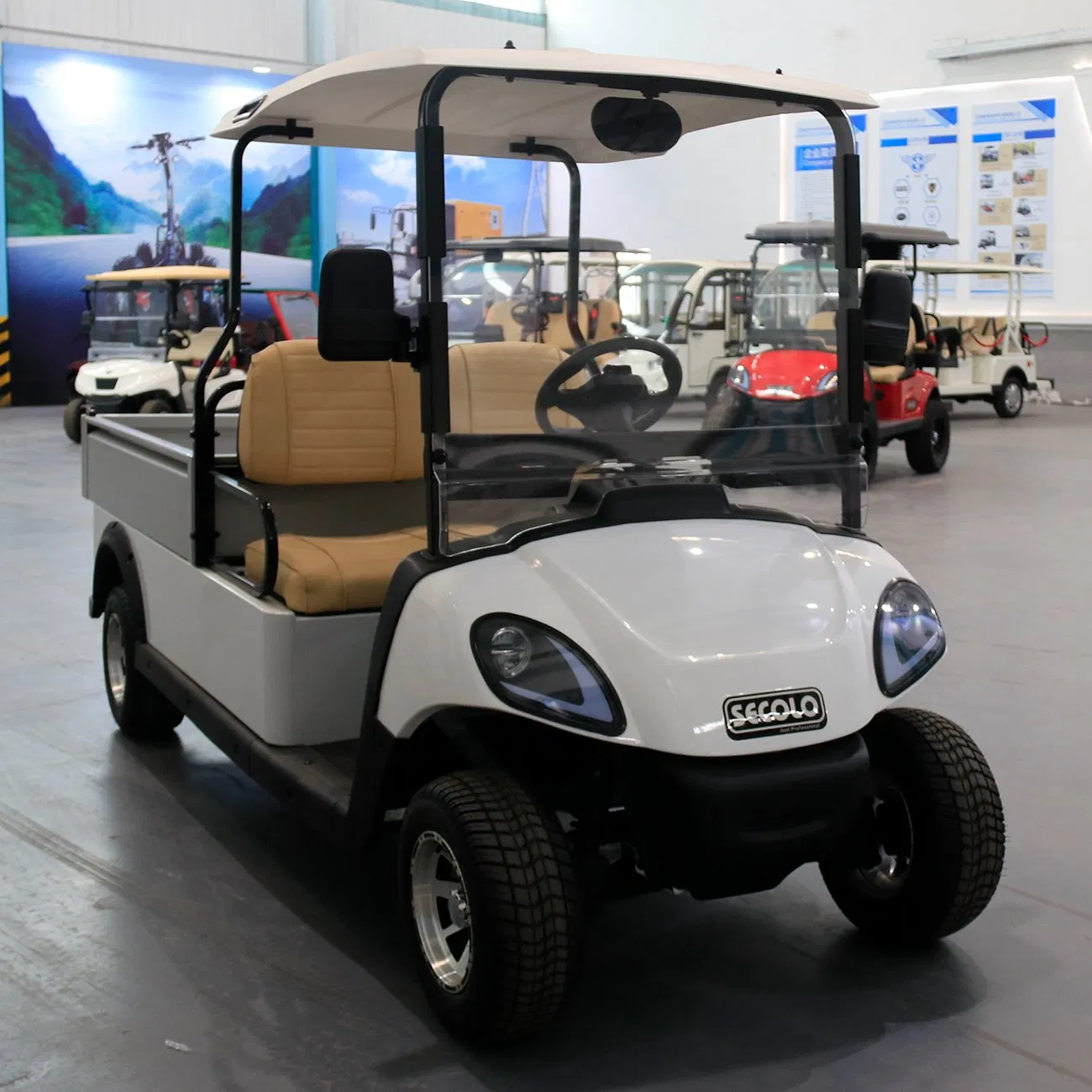 Wholesale Price 2 Seater Farm Utility Vehicles Golf Cargo Cart