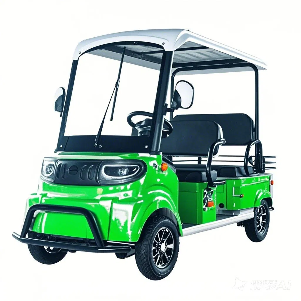 After-Sales Service Guarantee Eco-Friendly and Energy-Efficient Campus Commuting Construction Site Transport 2 Seater Golf Cart Electric Golf Cart