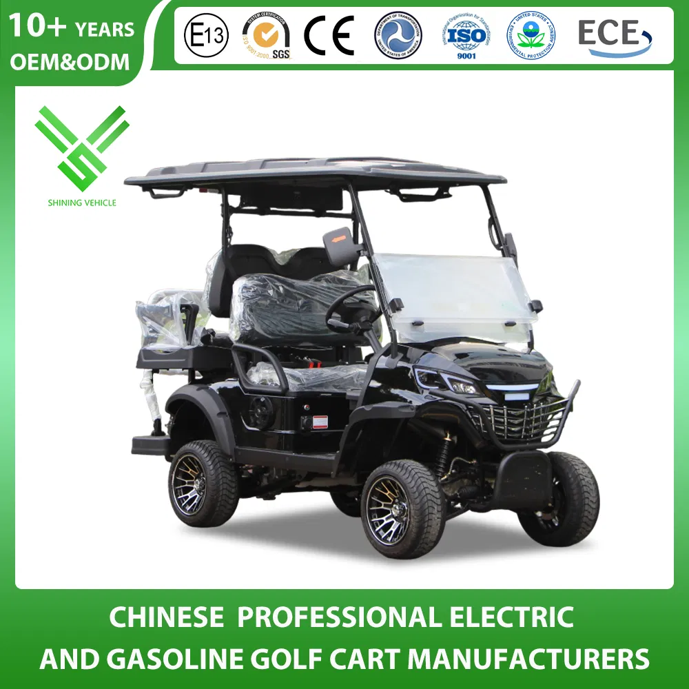 Shininglsv 4 Seat 48V Lead Acid Utility Shuttle Vehicle Golf Cart