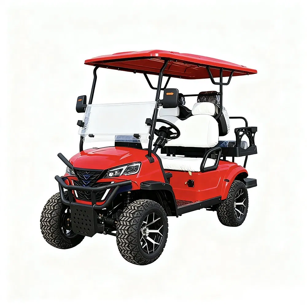 Sightseeing Golf Cart Wholesale 6 Seater Golf Cart with Folded Seat