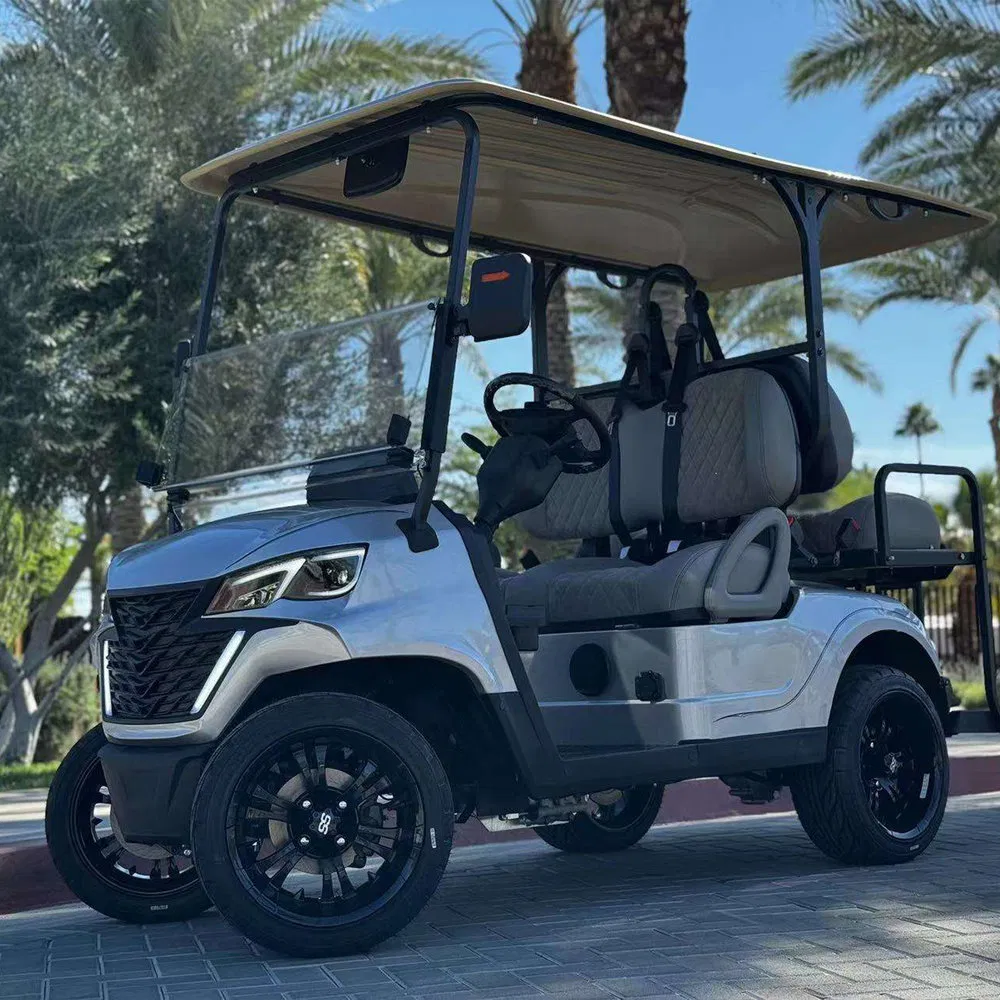 Custom Stable Quality 4 Seater Electric Golf Cart for Luxury Residential Communities