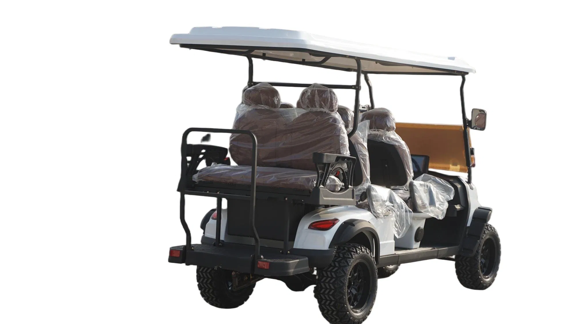 6-Seater Electric Golf Cart: Great for Golf Outings &amp; Resort Shuttles