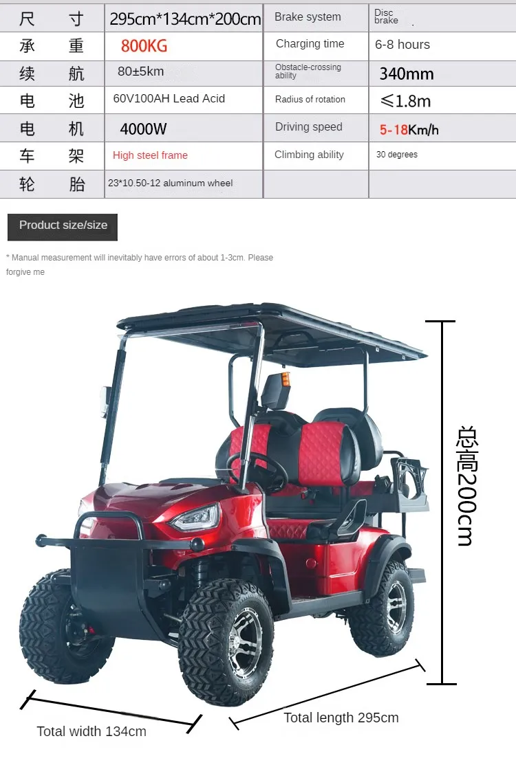 Electric Golf Cart View 8