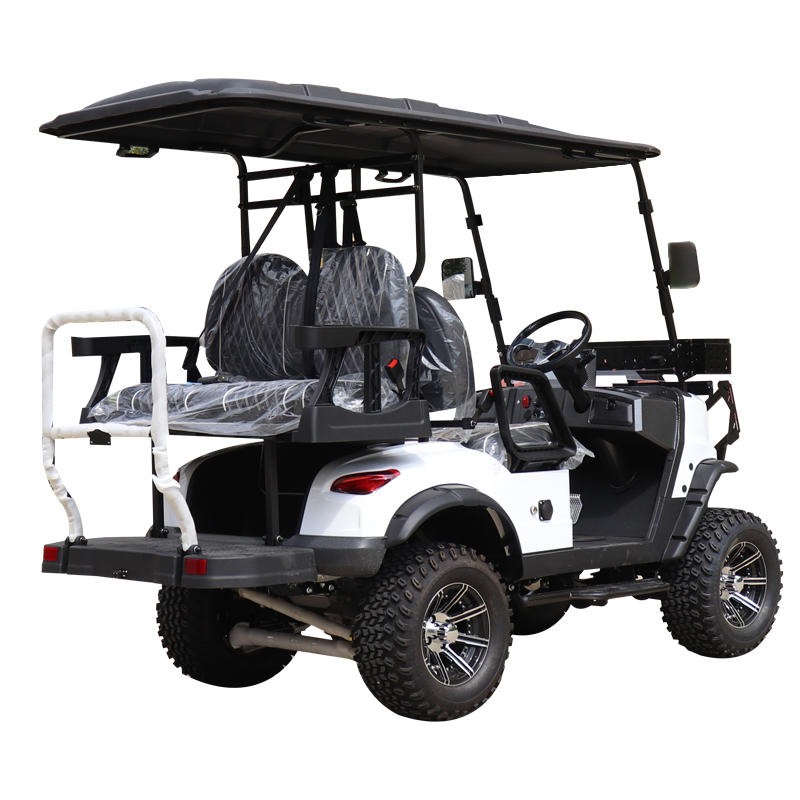 Keyu Fast Shipping Four Seats Speed 40km/H Heavy-Duty Golf Cart 4kw