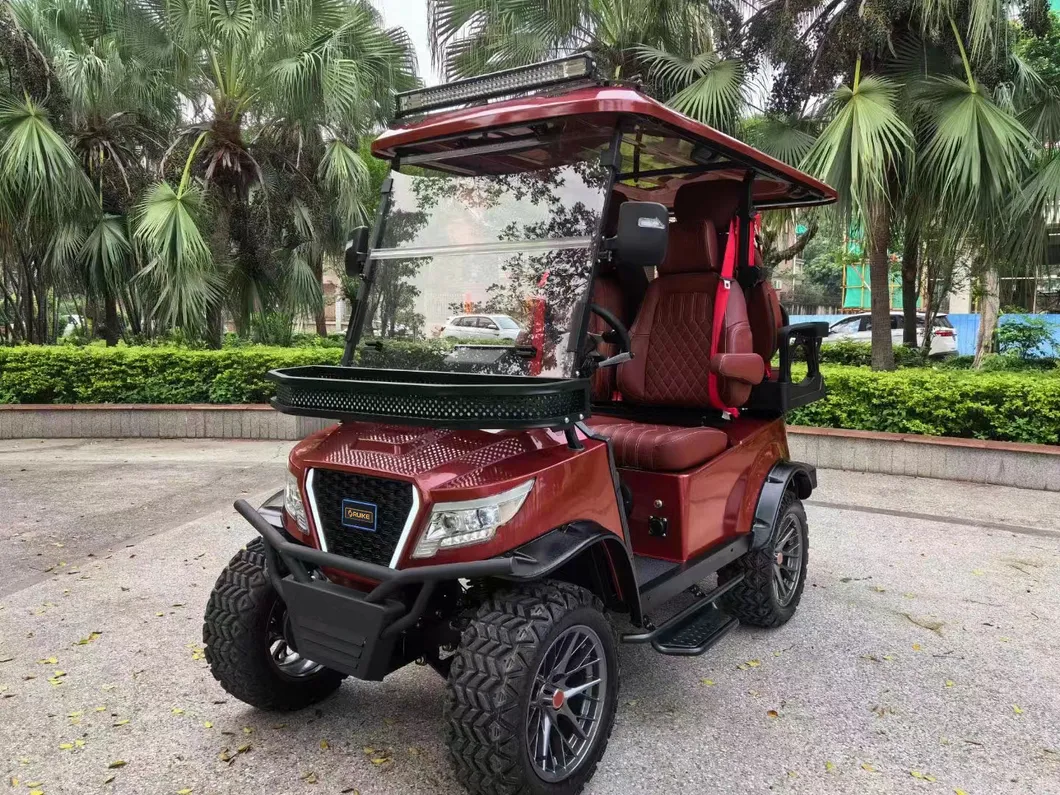 Electric 2+2 Seats Golf Buggy Solar Cart