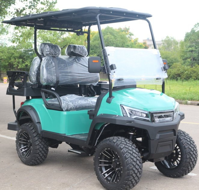 Luxury Outdoor Shuttle Cart for Golf Courses &amp; Resorts