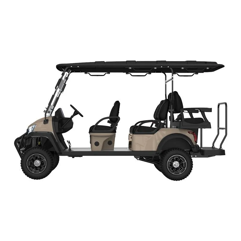 Electric Golf Cart Front View