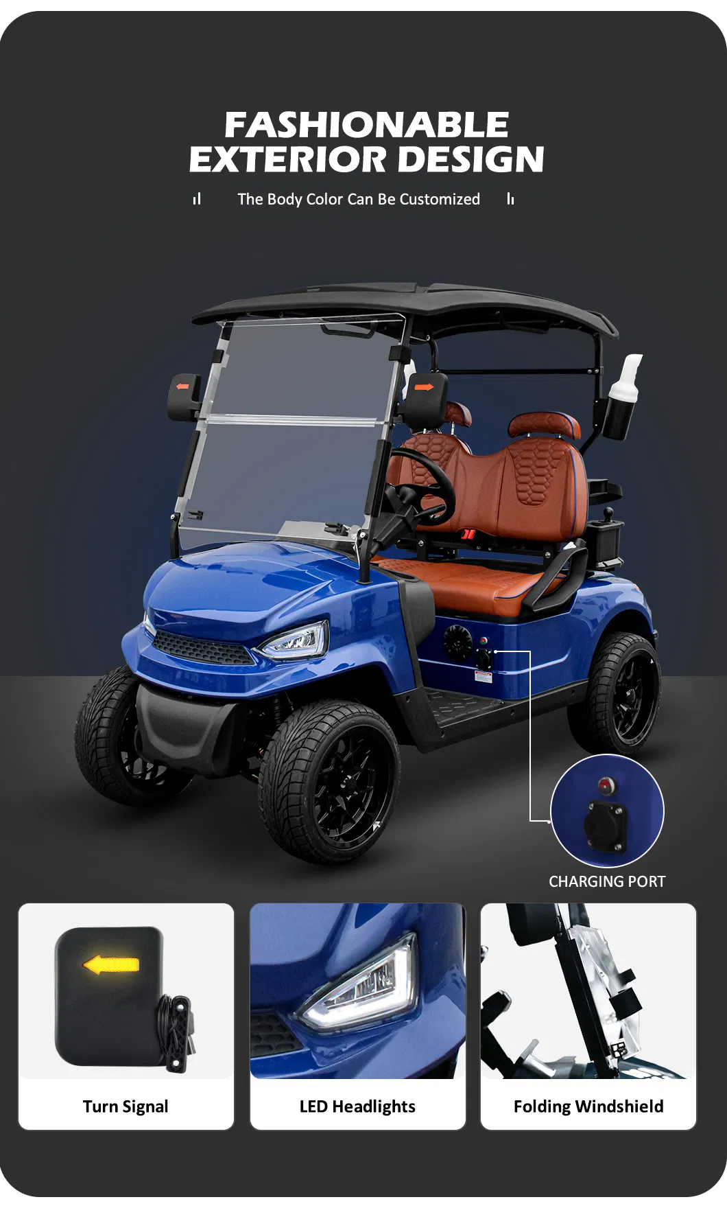 Electric Golf Cart View 9