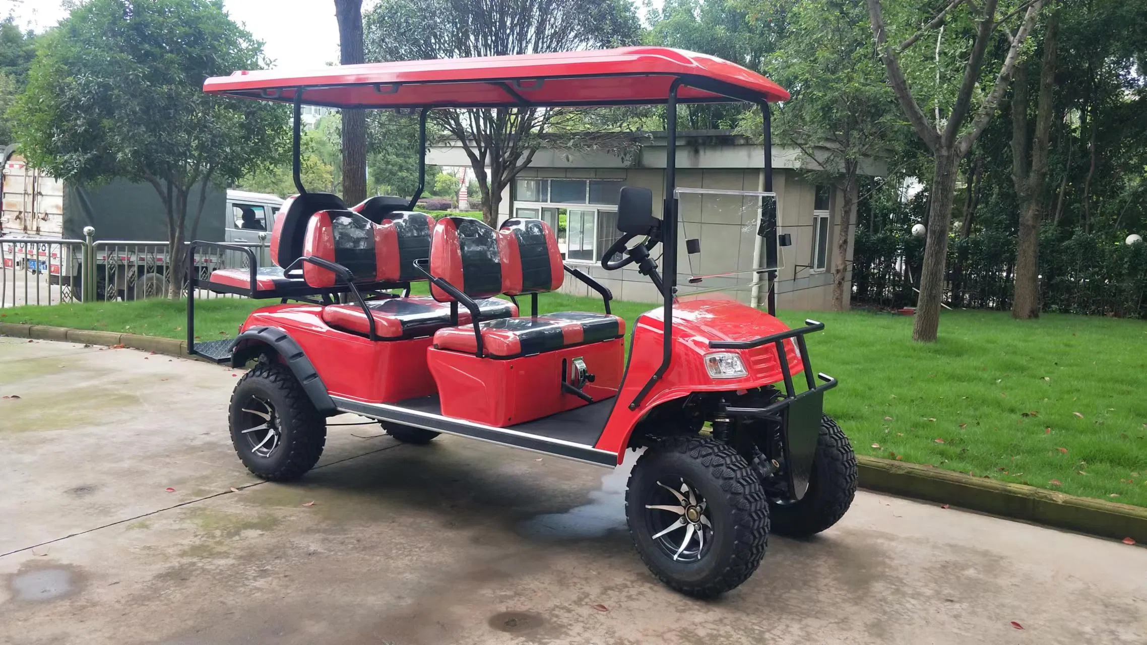 Brand New Hot Sale Gas Cart Farm Utility Lead-Acid Golf Cart 4 Seater 5kw Lithium Battery Buggy Golf Car Electric Golf Carts