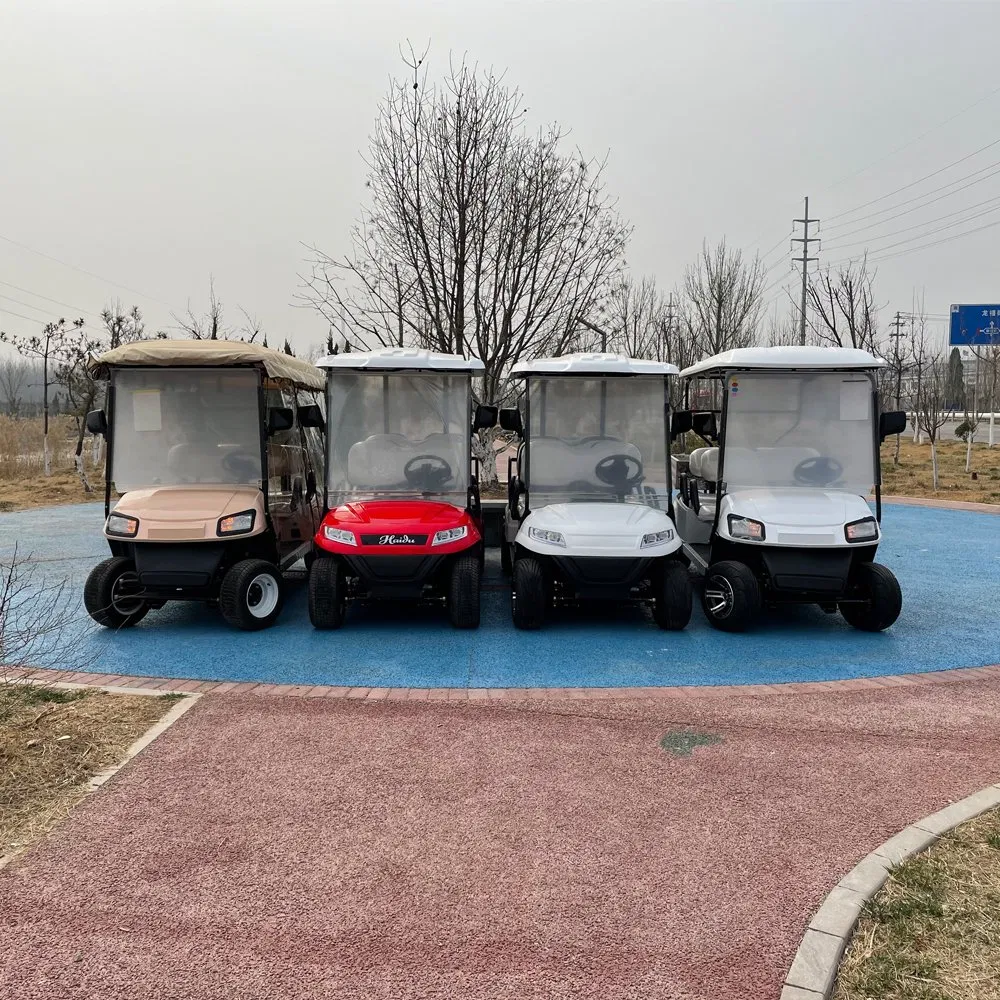 8 Seater 48/60/72V 4000/5000/7000W Tourist Car Solar Panels Electric Golf Cart