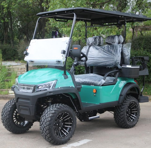 Luxury Outdoor Shuttle Cart for Golf Courses &amp; Resorts