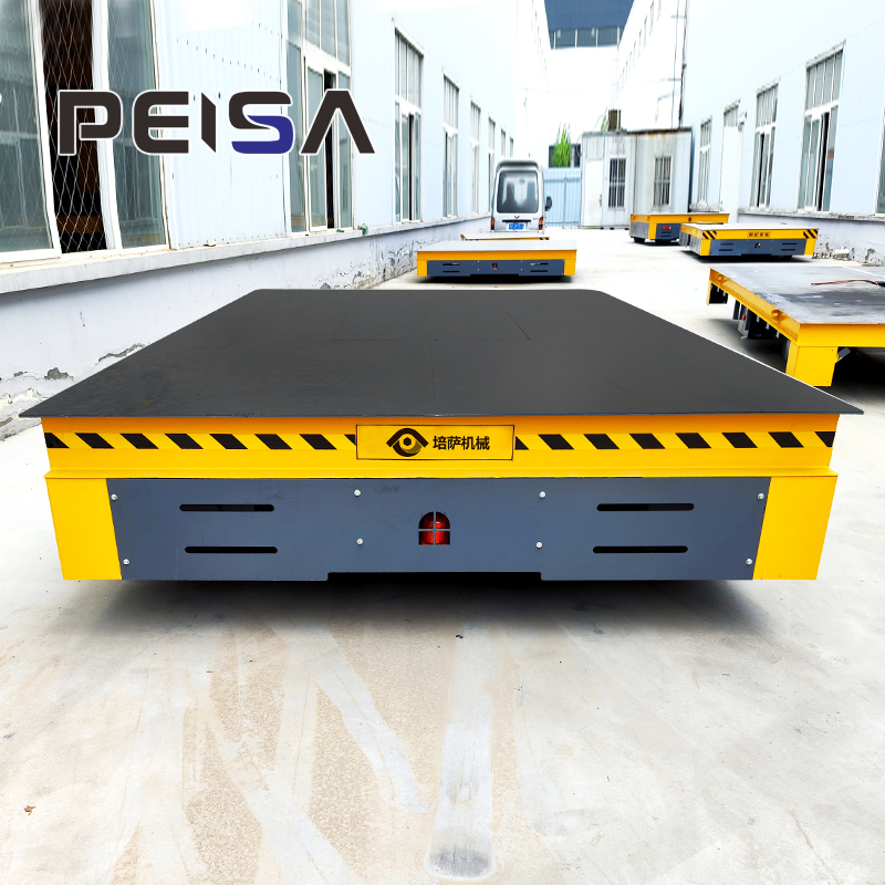 Heavy-Duty Trackless Transfer Cart for Seamless Industrial Transport