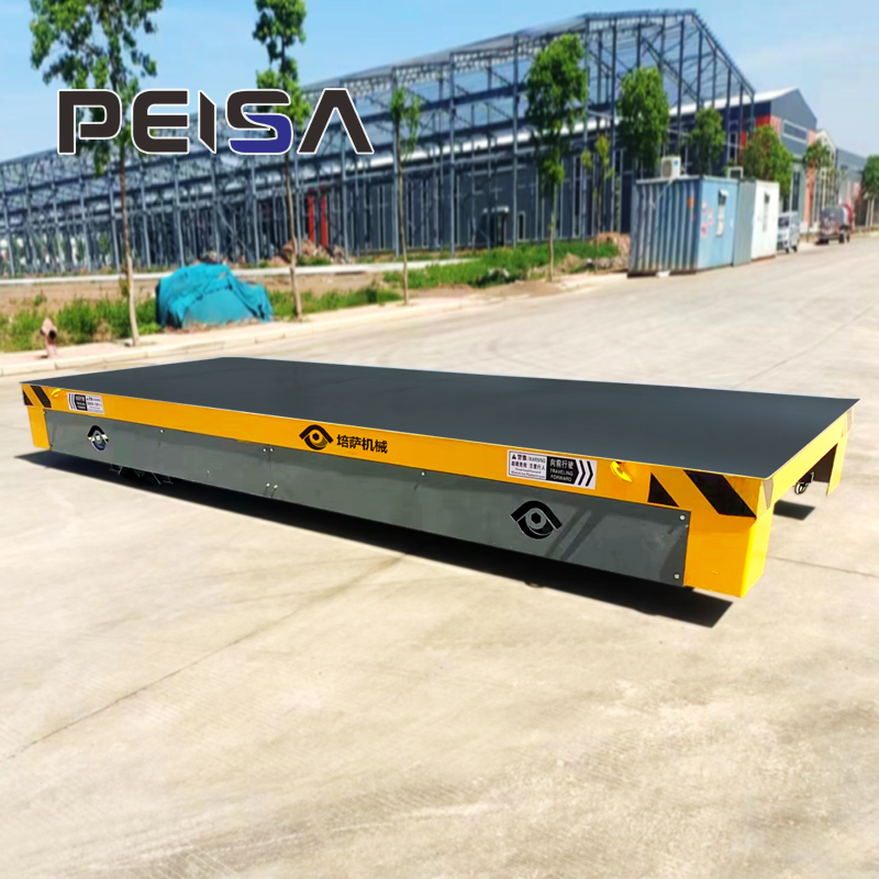 Heavy-Duty Trackless Transfer Cart for Seamless Industrial Transport
