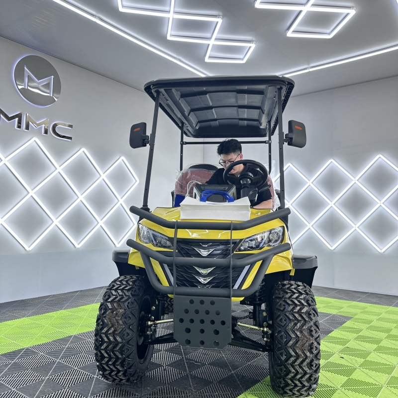 Electric 2 4 6 Passenger Golf Carts New Custom Luxury Smart Lifted Electric Hunting Golf Cart