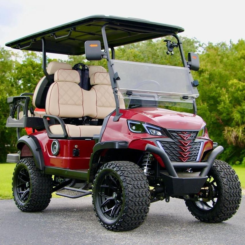 Electric/ Gas/Gasoline Four Seater 4 Seat Sightseeing Bus Club Car Golf Buggy Hunting Cart