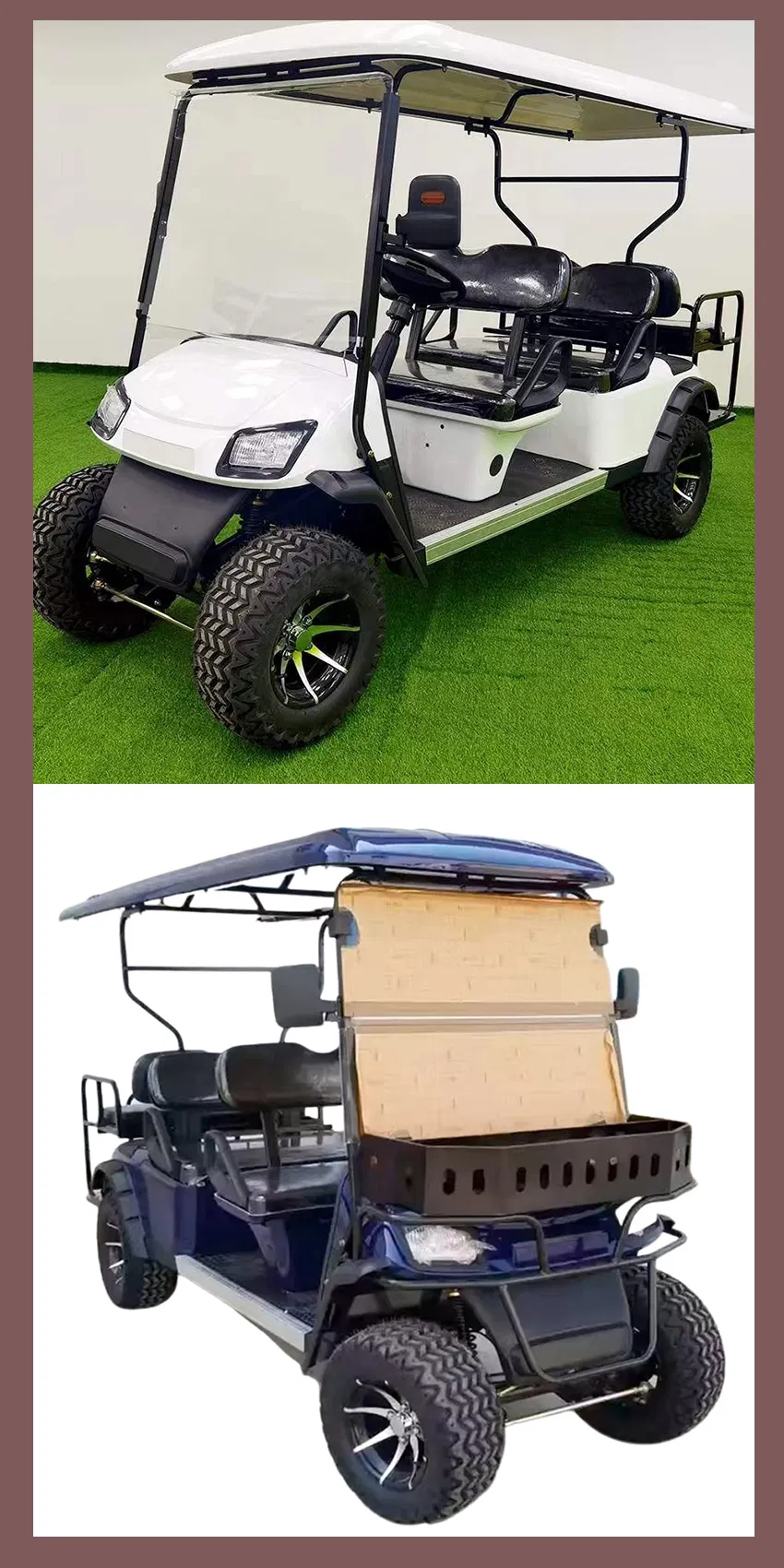 Electric Golf Cart Detail