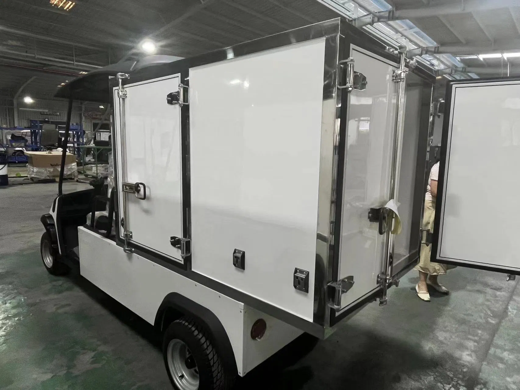 Cargo Box Golf Cart Utility Cart Hotel Farm Animal Cart 300-500kg Cargo Box