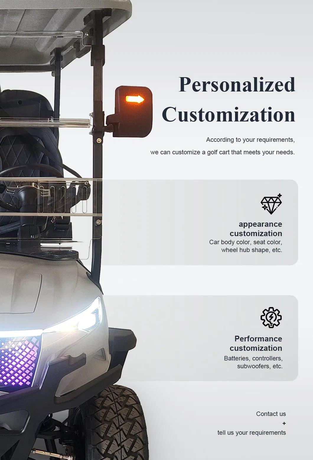 Electric Golf Cart Detail 6