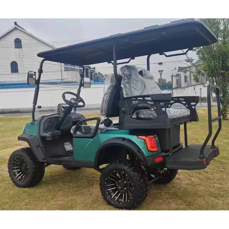 Off Road Golf Cart Side View