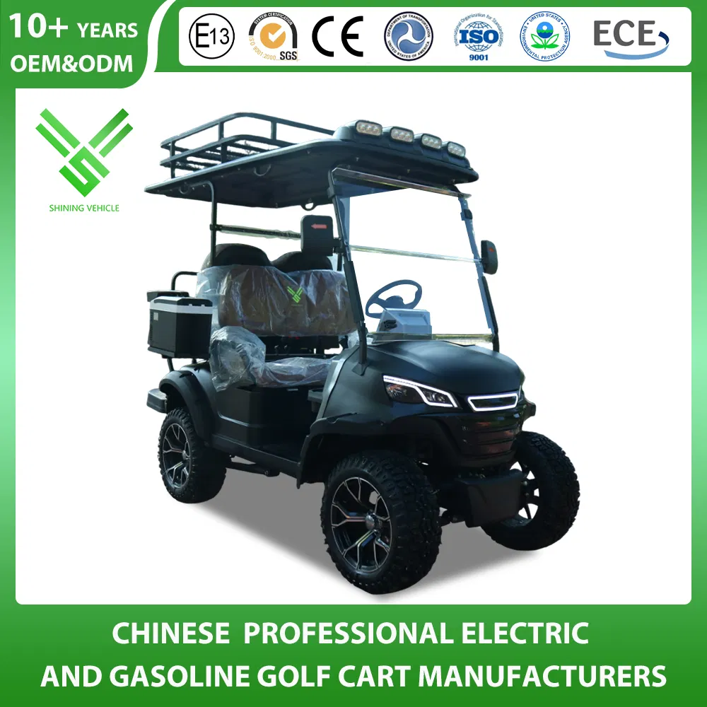 Hunting 2/4/6/8 People/Passenger/Person/Seater/Seat 48V 72V Utility Legal Street Lithium/Gasoline/Electric Golf Cart Price for Battery Charger/Powered/Buggy